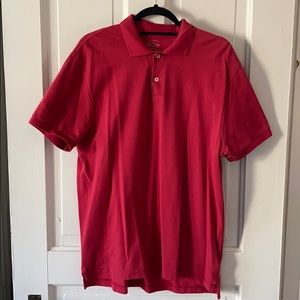 J. Crew red polo
